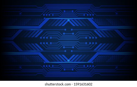 Closed Padlock on digital background, cyber security