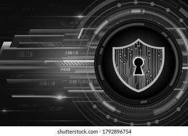 Padlock cerrado sobre fondo digital, ciberseguridad
