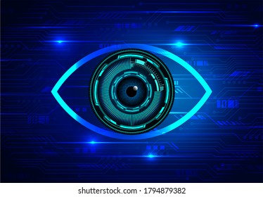 Closed Padlock on digital background, cyber security