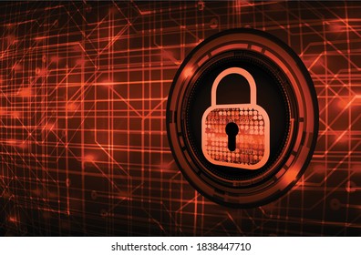 Padlock cerrado sobre fondo digital, ciberseguridad