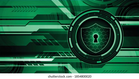 Padlock cerrado sobre fondo digital, ciberseguridad