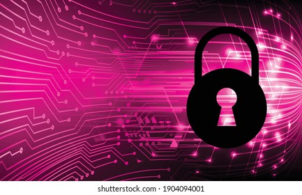 Padlock cerrado sobre fondo digital, ciberseguridad