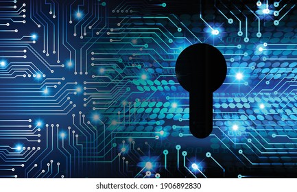 Padlock cerrado sobre fondo digital, ciberseguridad