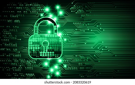 Padlock cerrado sobre fondo digital, ciberseguridad