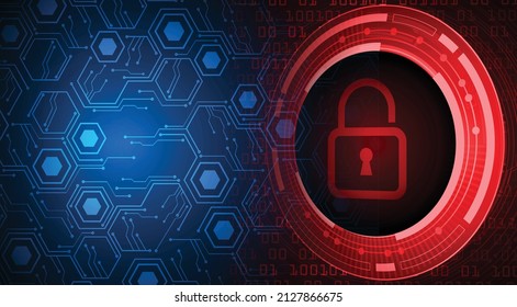 Padlock cerrado sobre fondo digital, ciberseguridad