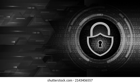 Padlock cerrado sobre fondo digital, ciberseguridad