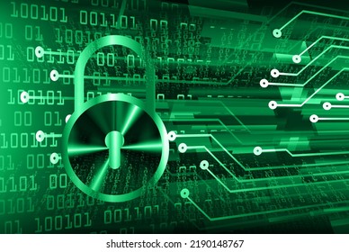 Padlock cerrado sobre fondo digital, ciberseguridad
