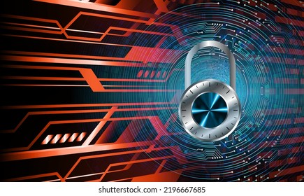 Padlock cerrado sobre fondo digital, ciberseguridad