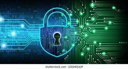 Padlock cerrado sobre fondo digital, ciberseguridad
