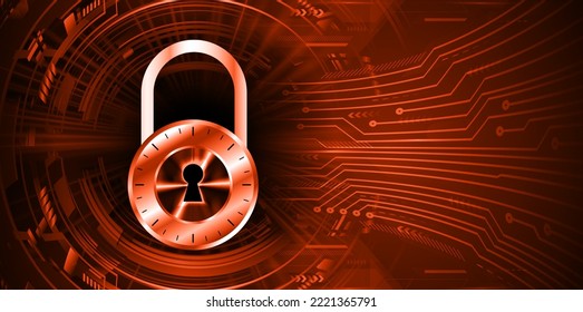 Padlock cerrado sobre fondo digital, ciberseguridad