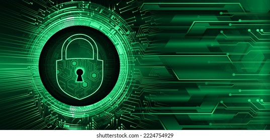 Padlock cerrado sobre fondo digital, ciberseguridad