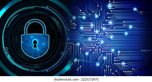 Padlock cerrado sobre fondo digital, ciberseguridad