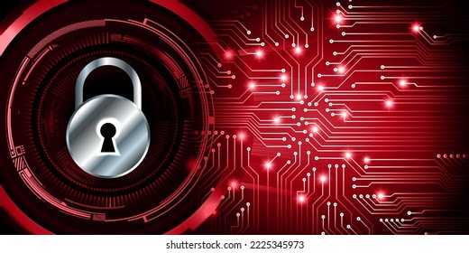 Padlock cerrado sobre fondo digital, ciberseguridad
