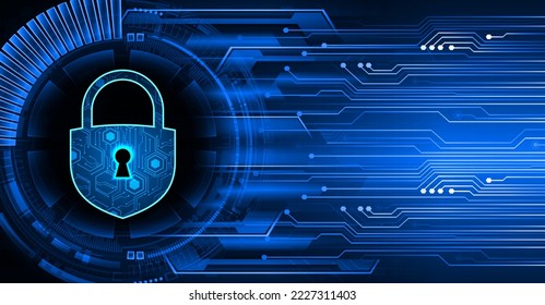 Padlock cerrado sobre fondo digital, ciberseguridad