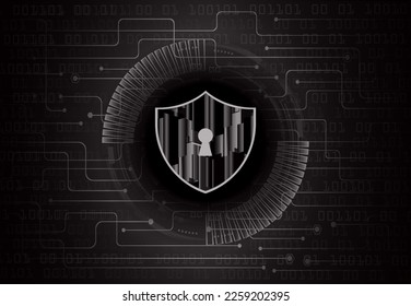 Padlock cerrado sobre fondo digital, ciberseguridad