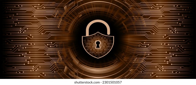 Padlock cerrado sobre fondo digital, ciberseguridad