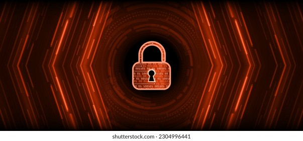 Padlock cerrado sobre fondo digital, ciberseguridad
