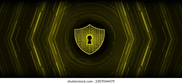 Padlock cerrado sobre fondo digital, ciberseguridad