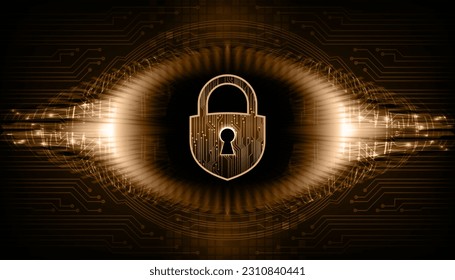 Padlock cerrado sobre fondo digital, ciberseguridad