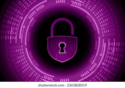 Padlock cerrado sobre fondo digital, ciberseguridad
