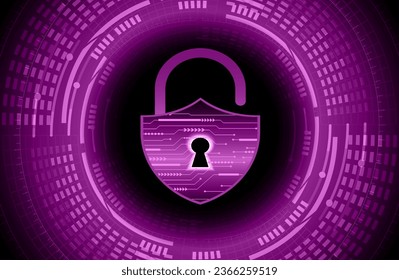 Padlock cerrado sobre fondo digital, ciberseguridad