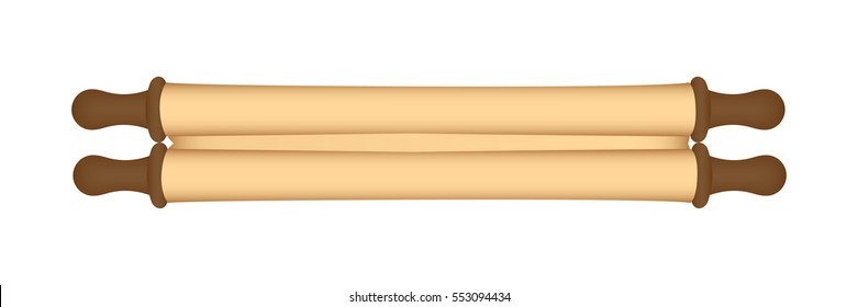Closed parchment roll