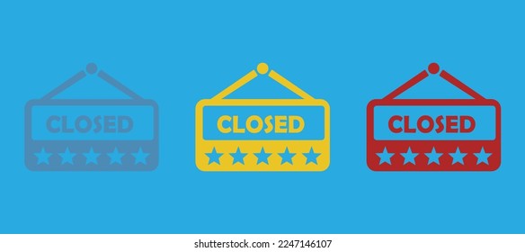 closed plate icon, vector illustration