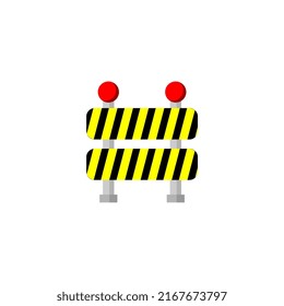 closed road sign vector illustration, perfect for templates, icons, design resources, etc