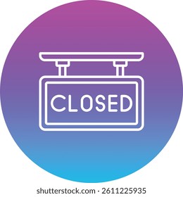 Closed Tag vector icon. Can be used for printing, mobile and web applications.