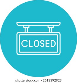 Closed Tag vector icon. Can be used for printing, mobile and web applications.