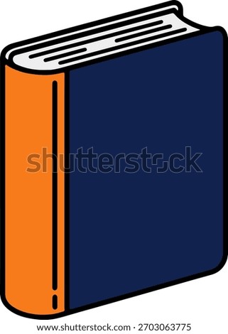 Closed Textbook or Hardcover Book Icon