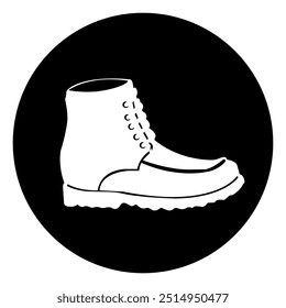 Closed Toe Shoes Required Symbol Sign, Vector Illustration, Isolate On White Background Label .EPS10 