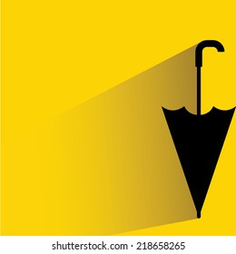 closed umbrella