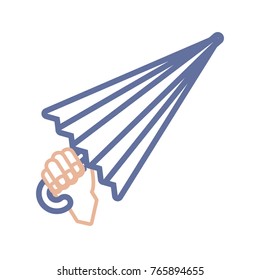 closed umbrella icon