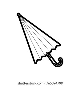 closed umbrella icon