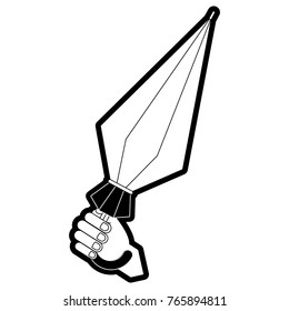 closed umbrella icon