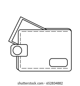 closed wallet icon image 