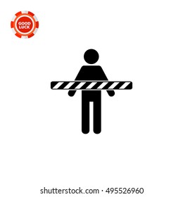 Closed Way Simple Icon