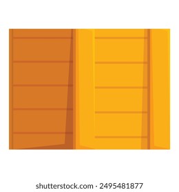 Puerta cerrada de madera que consiste en tablones sólidos que proporcionan seguridad y privacidad a la casa o garaje