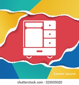 closet cabinet icon