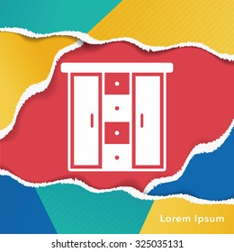 closet cabinet icon