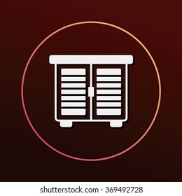closet cabinet icon
