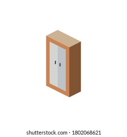Closet icon. isolated on white background