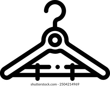 closet icon. Thin Linear Style Design Isolated On White Background