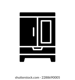 icono de armario para tu diseño de sitio web, logotipo, aplicación, interfaz de usuario.