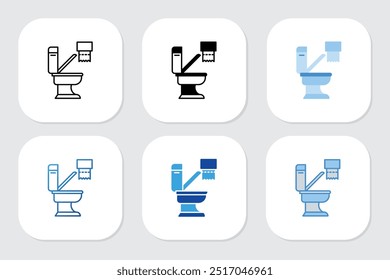 closet icons with various design styles
