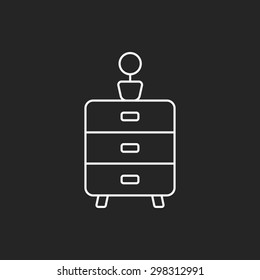 closet line icon