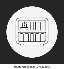 closet line icon