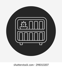 closet line icon