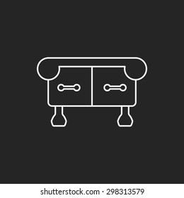 closet line icon